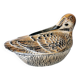 Vintage Earthenware Terrine Michel Caugant Woodcock