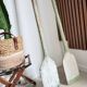 Ancien lot de trois rames en bois vintage