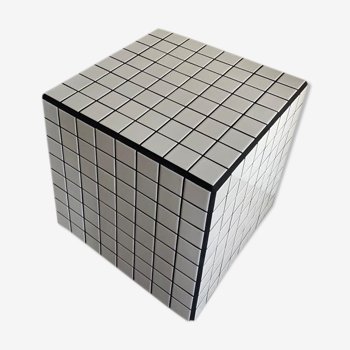 Cube end of sofa tile mosaic tile