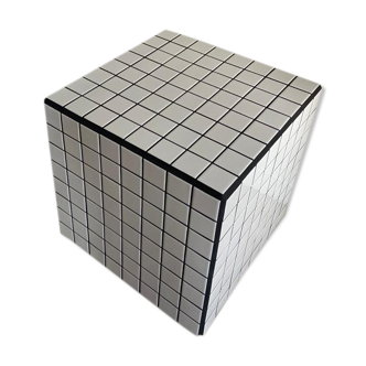 Cube end of sofa tile mosaic tile