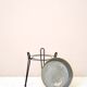 Vintage metal planter