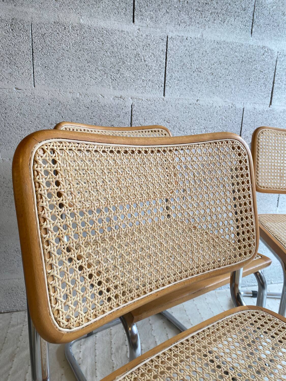Chaises B32 Marcel Breuer