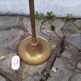 1970s brass floor lamp