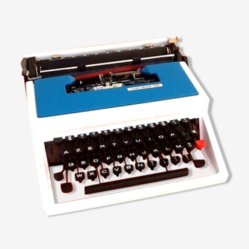 années 1970 machine à écrire  underwood 315 clavier azerty avec valise de transport