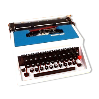 1970s Underwood 315 keyboard azerty with carrying case