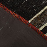 2x8 brown & beige vintage runner rug 66x248cm