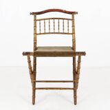 Chaise pliante ancienne 1850