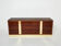 Commode Italienne en palissandre et laiton ISA Bergamo 1950