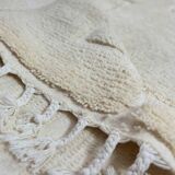 Ecru Beni Ouarain Berber Rug