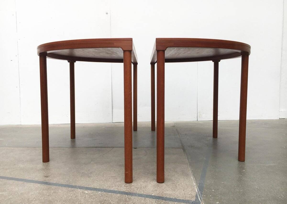 Tables à manger scandinave mi-siècle en teck