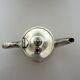 Silver-plated metal teapot vintage potter 240546