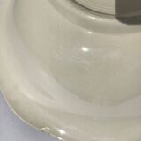 Mary Lou Digoin octagonal salad bowl diameter 28cm dark blue edge
