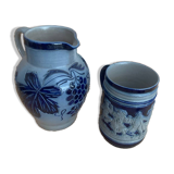 Pichet et chope Betschdorf grès au sel