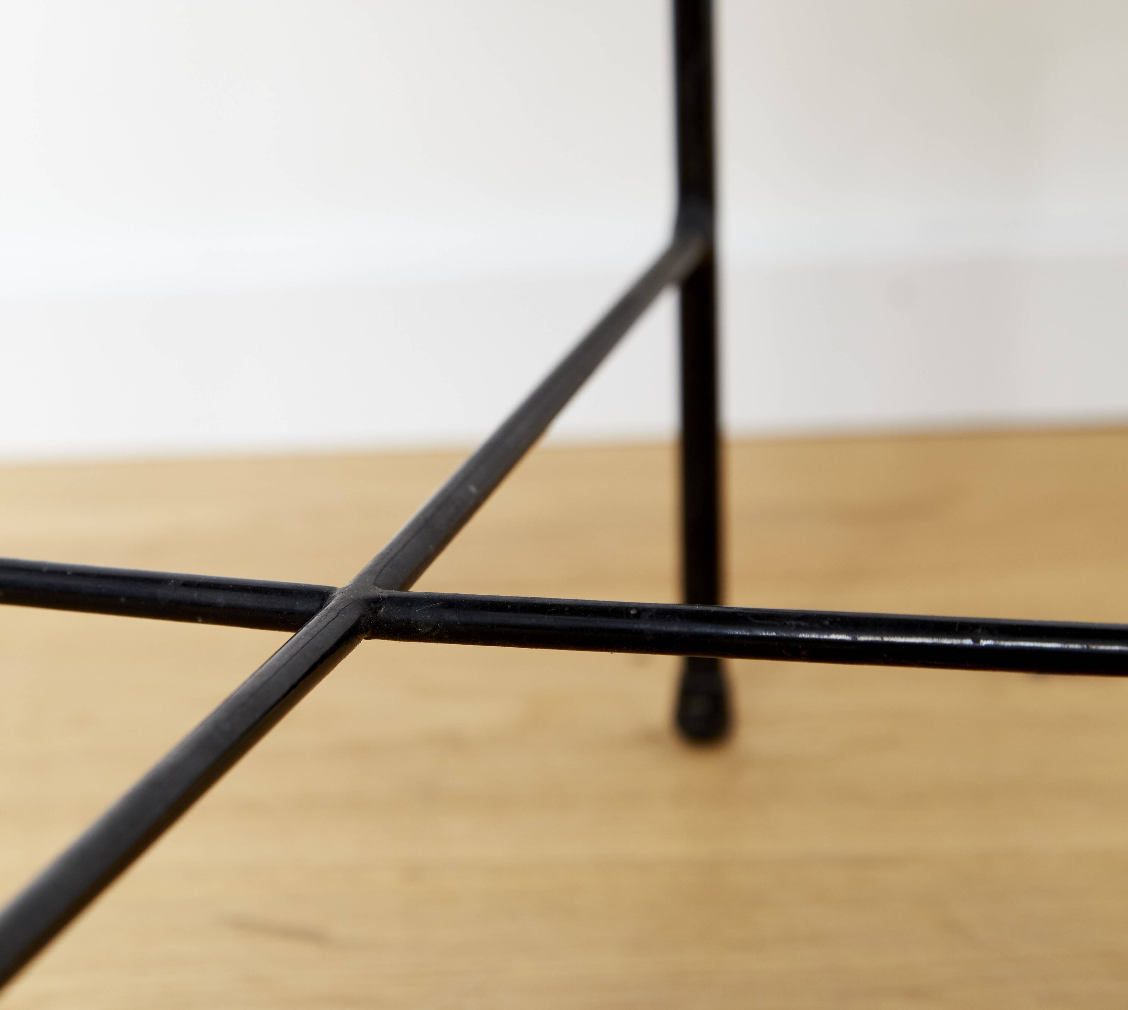 Tabouret / Porte-plante Mid-Century par Drahtwerke Erlau