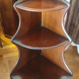 Old small Mahogany notch shelf