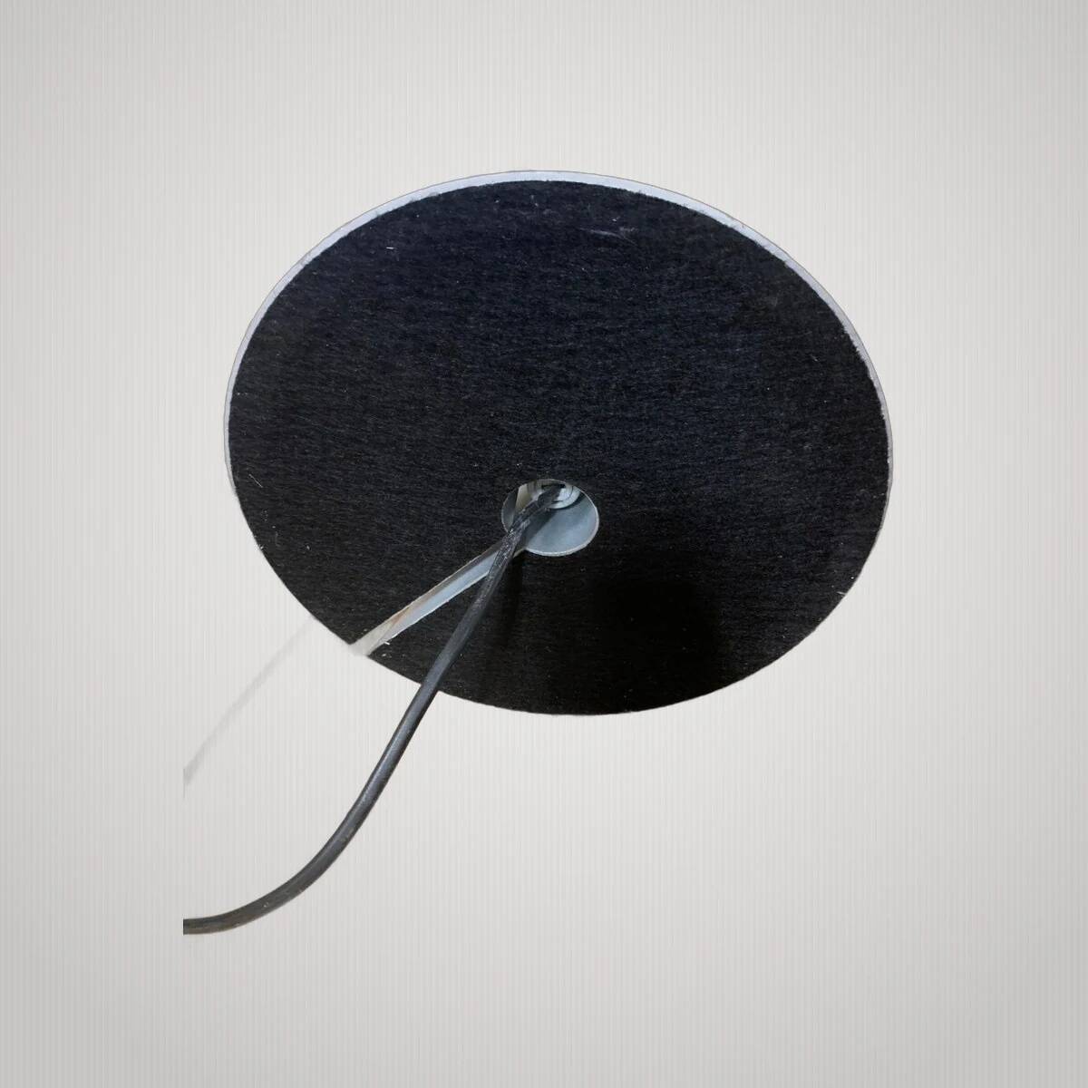 Philippe Starck Archimoon K lamp for Flos 1998 with yellow shade.