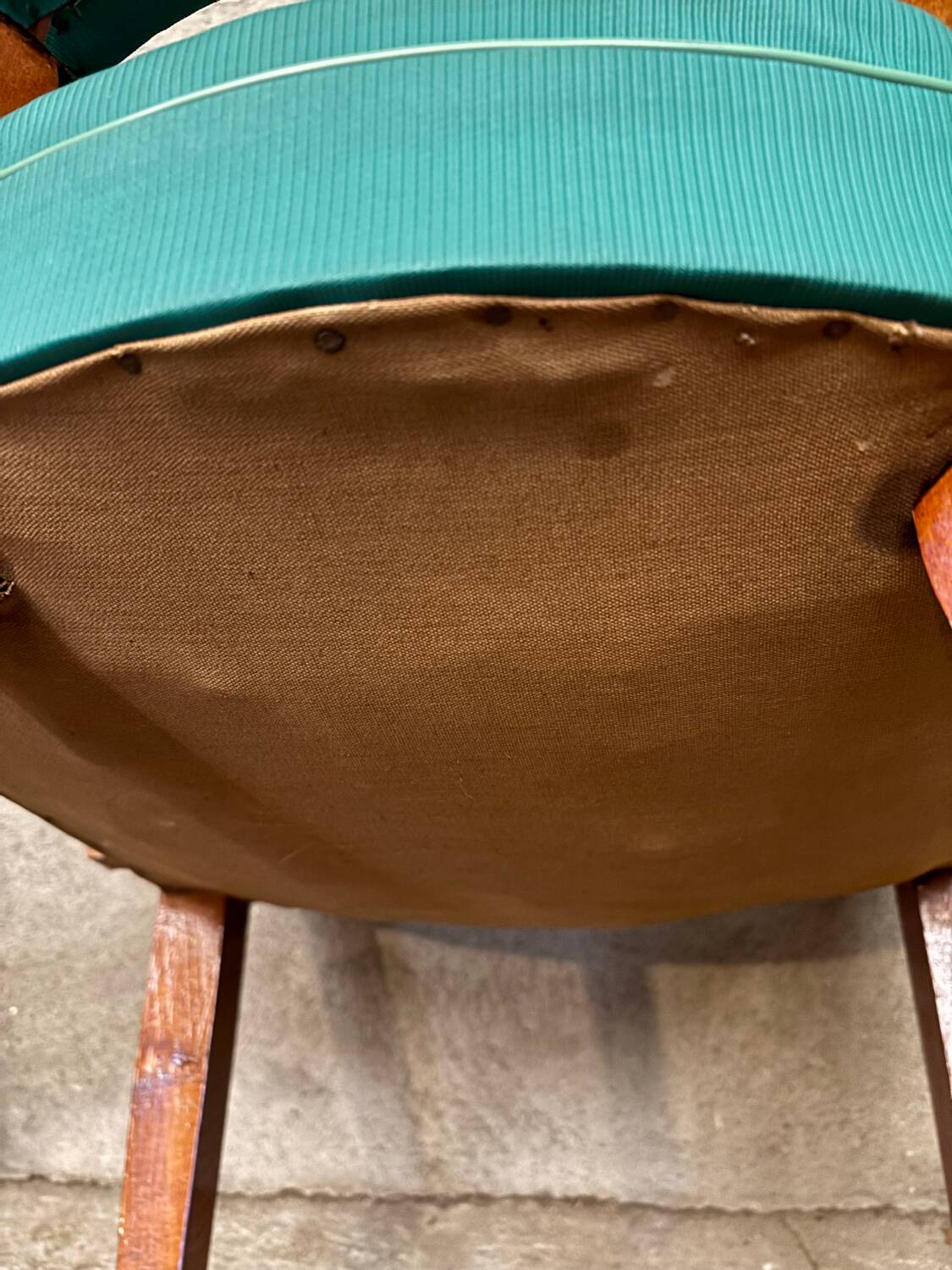 Vintage Mustache Small Armchair