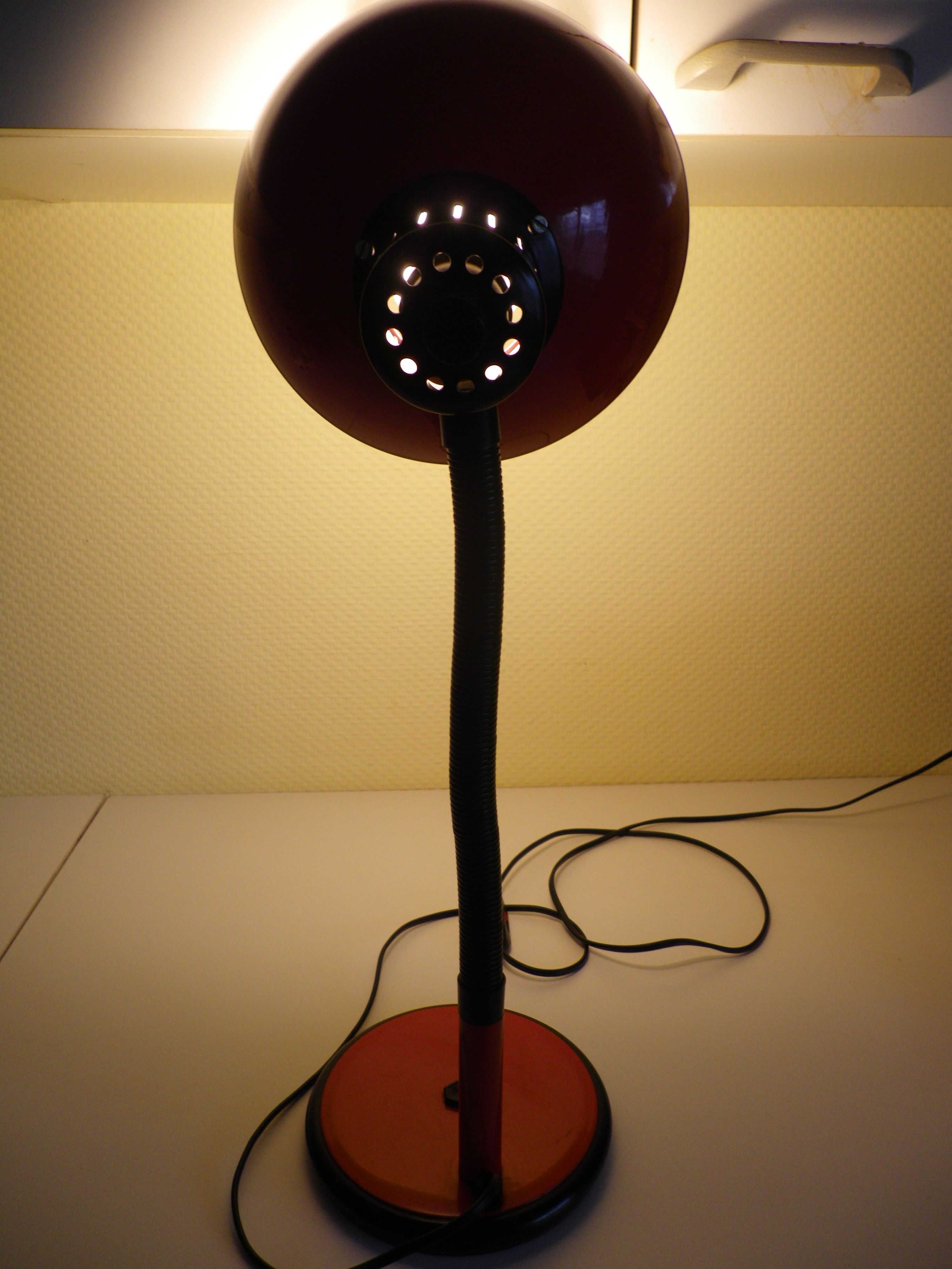 Design articulated lamp style Italian 1970s