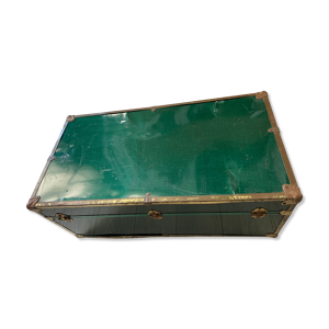 Valise vintage verte A&R Luggage