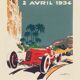 Monaco Geo Ham poster