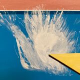 Acrylic painting inspired by The Bigger Splash