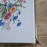 Old faience trivia Gien floral decoration