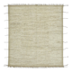 Handwoven Turkish Rustic 261 cm x 299 cm Beige Wool Carpet