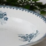 Deep service dish iron earth