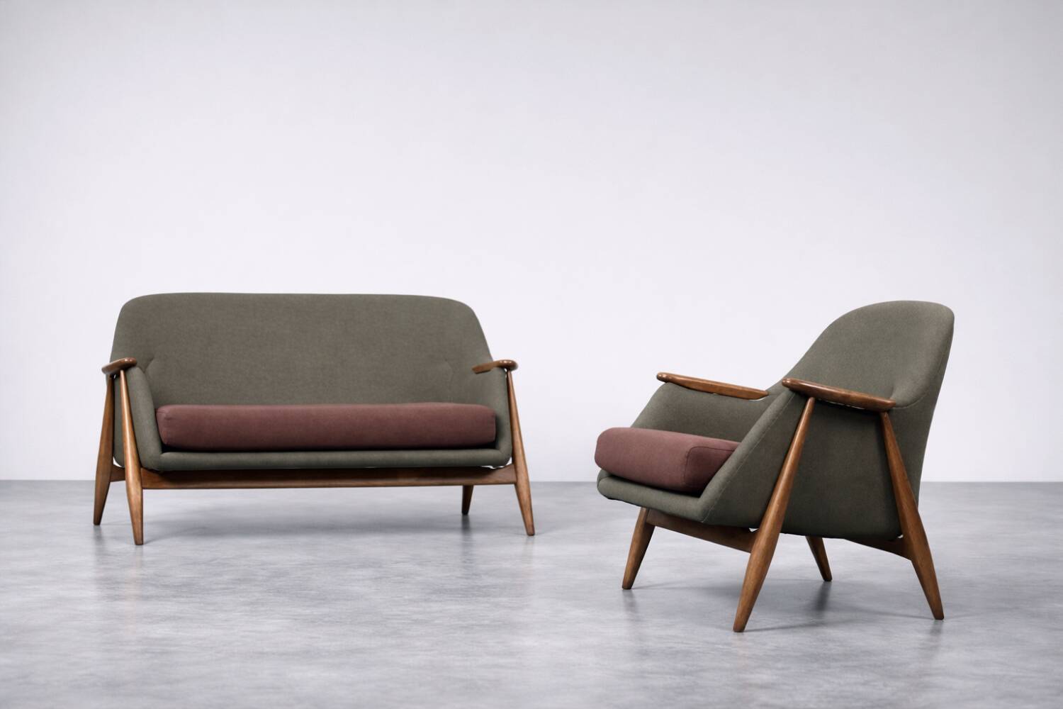 Vintage Mid-Century Modern Pallas Living Room Set by Svante Skogh for Asko