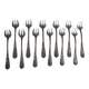 12 fourchettes à huitre métal argenté orfèvre sfam