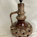 Floor table lamp Ceramic from the 60s 70s