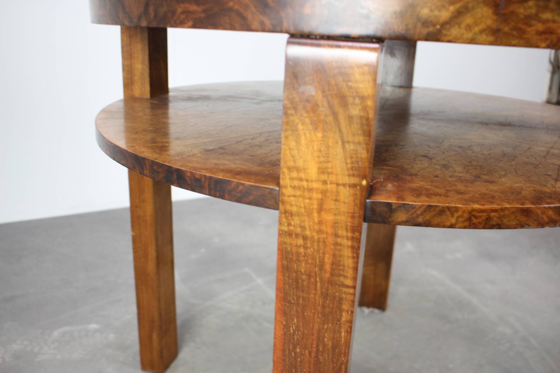 Art Deco coffee table from the 1930s, Czechoslovakia