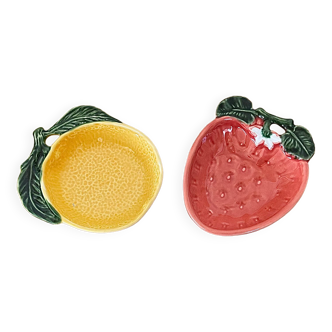 2 coupelles fruits
