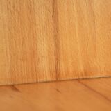 4 Zig Zag Ashwood Modernist Chairs after design Gerrit Rietveld, De Stijl 1930's