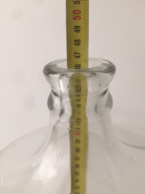 Transparent demijohn 20L