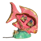 Ceramic fish lamp slip 1950s-60s