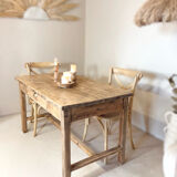 Restored farmhouse table