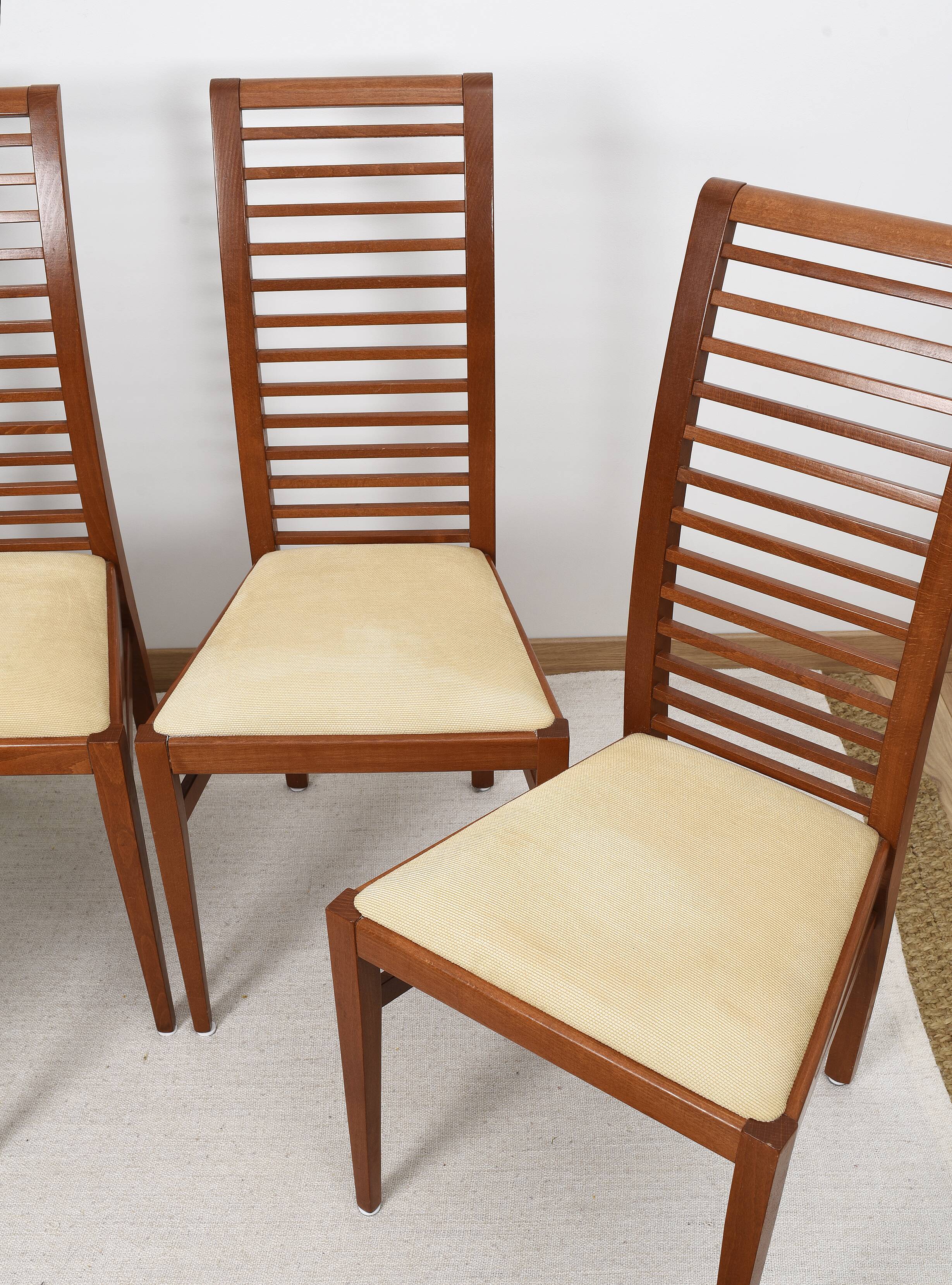Ensemble de 4 chaises de salle à manger