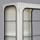 Vintage Iron Medical Cabinet 1970s