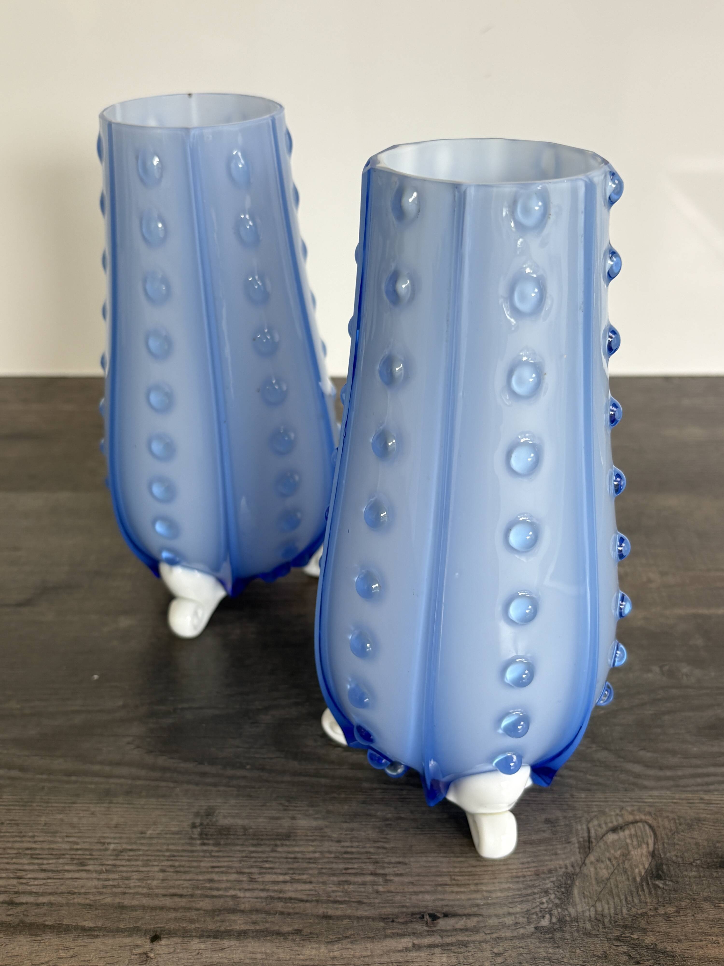 Pair of vintage Murano vases