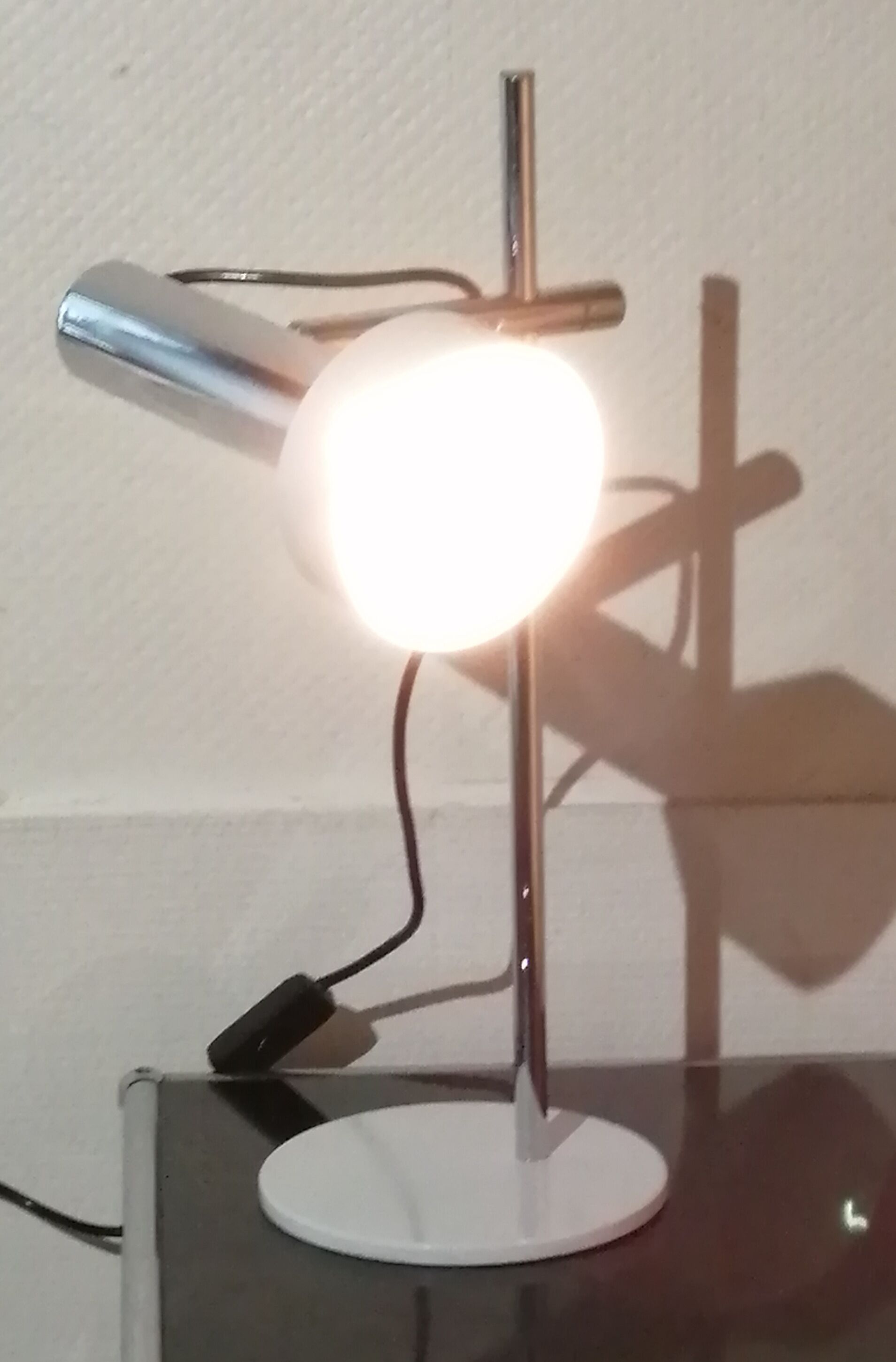 Lampe de bureau réglable vintage années 60