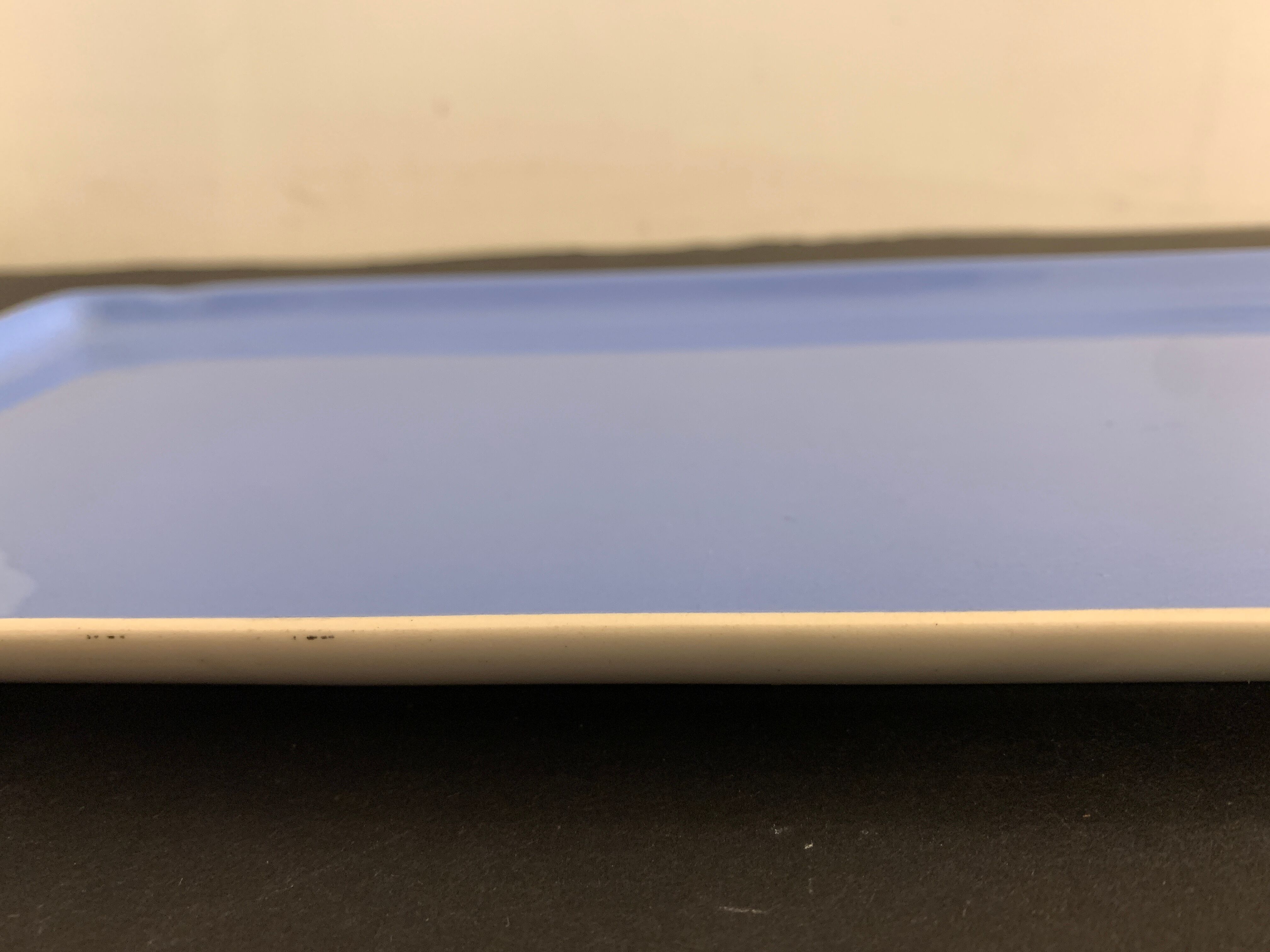 Villeroy and Boch 1950 blue earthenware cake dish