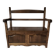 Coffre banc