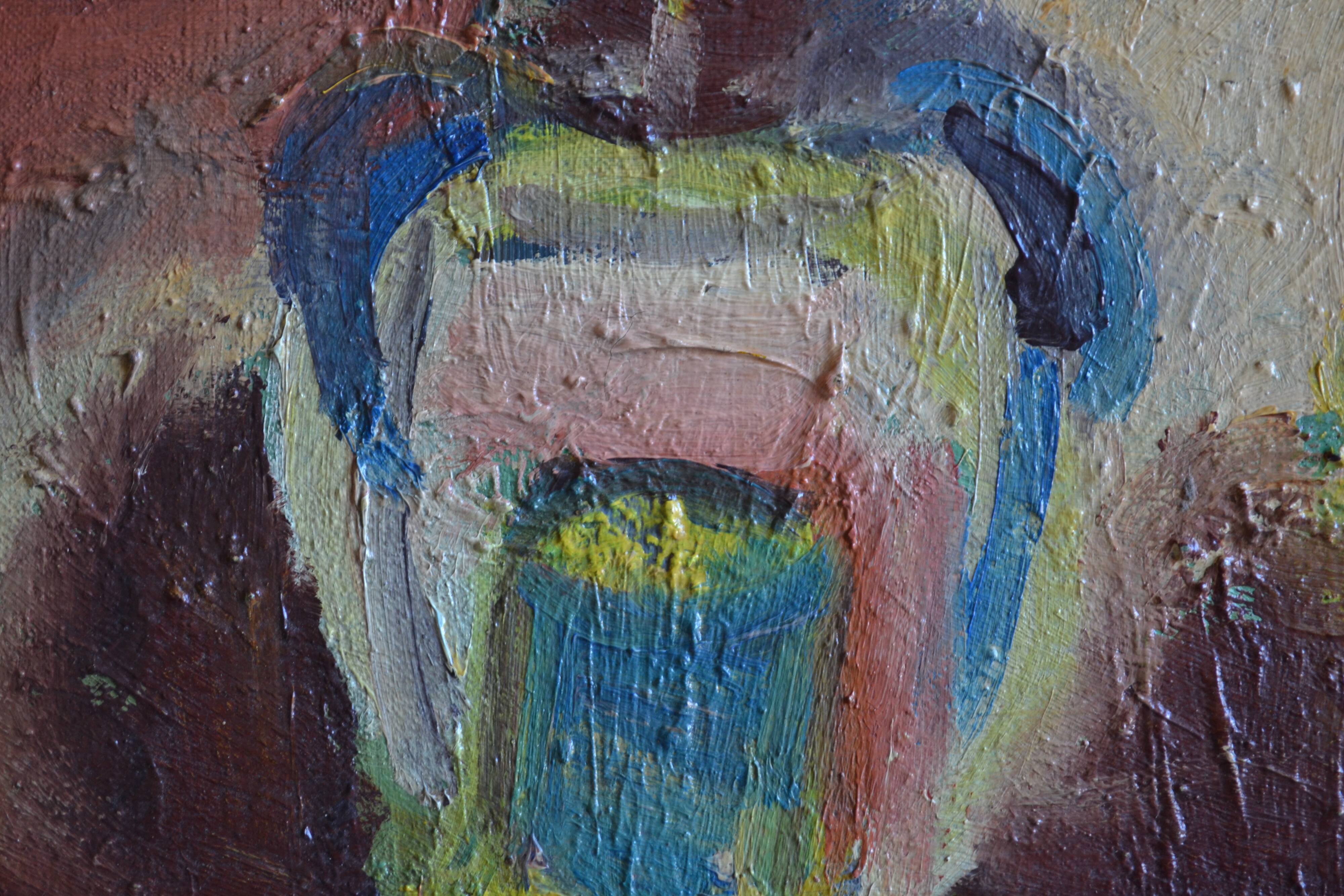 Antoine Ferrari (1910 1995) Still life Oil painting on canvas