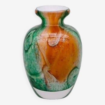 Vase en verre soufflé « Silice Création » de Jean-Michel Pperto