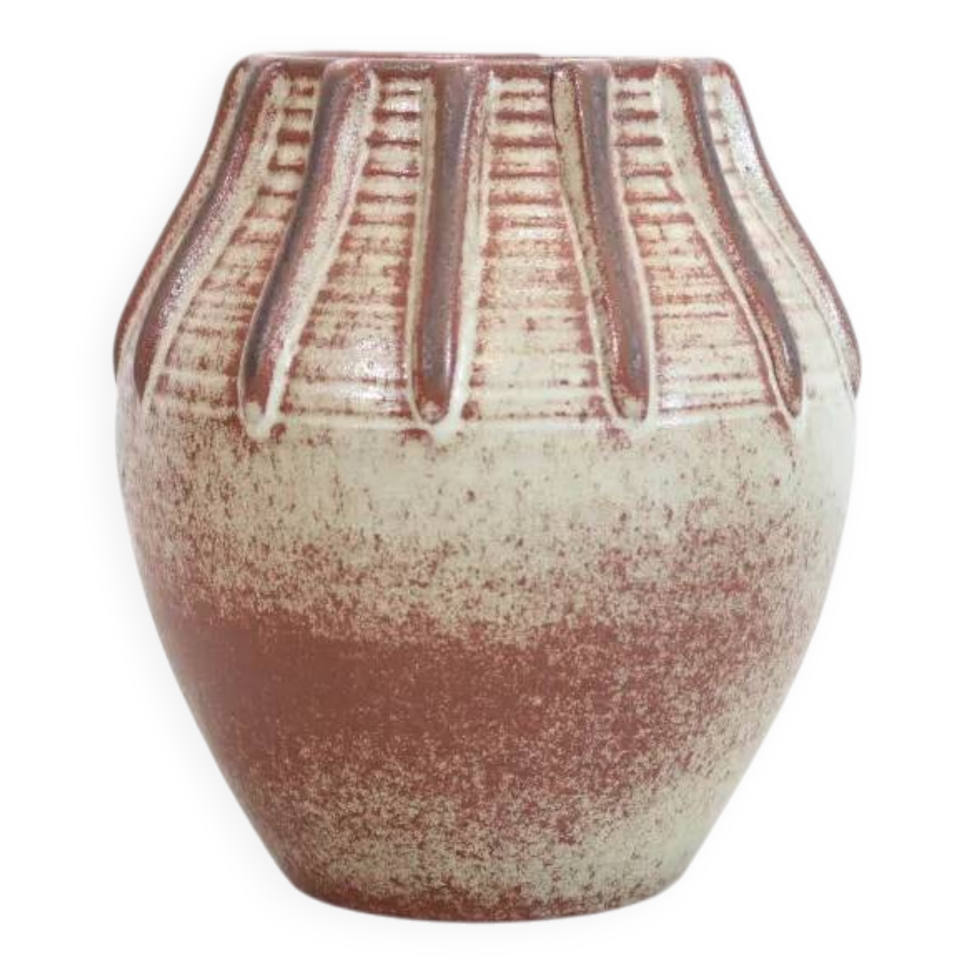 Large ceramic vase by Accolay from France