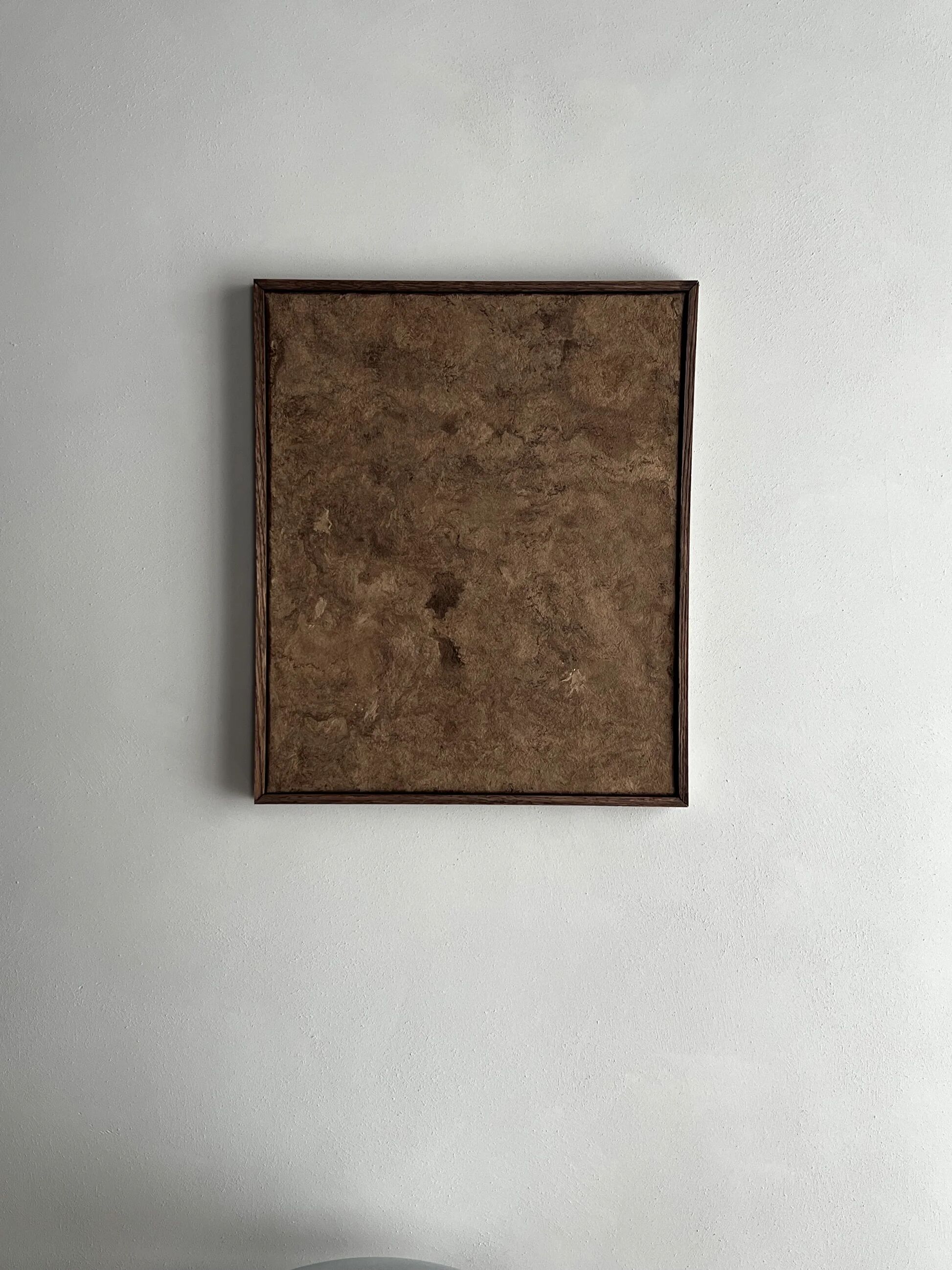 Artwork made of bark paper