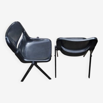 Pair of Dorsal chairs by Ambasz and Piretti for Openark