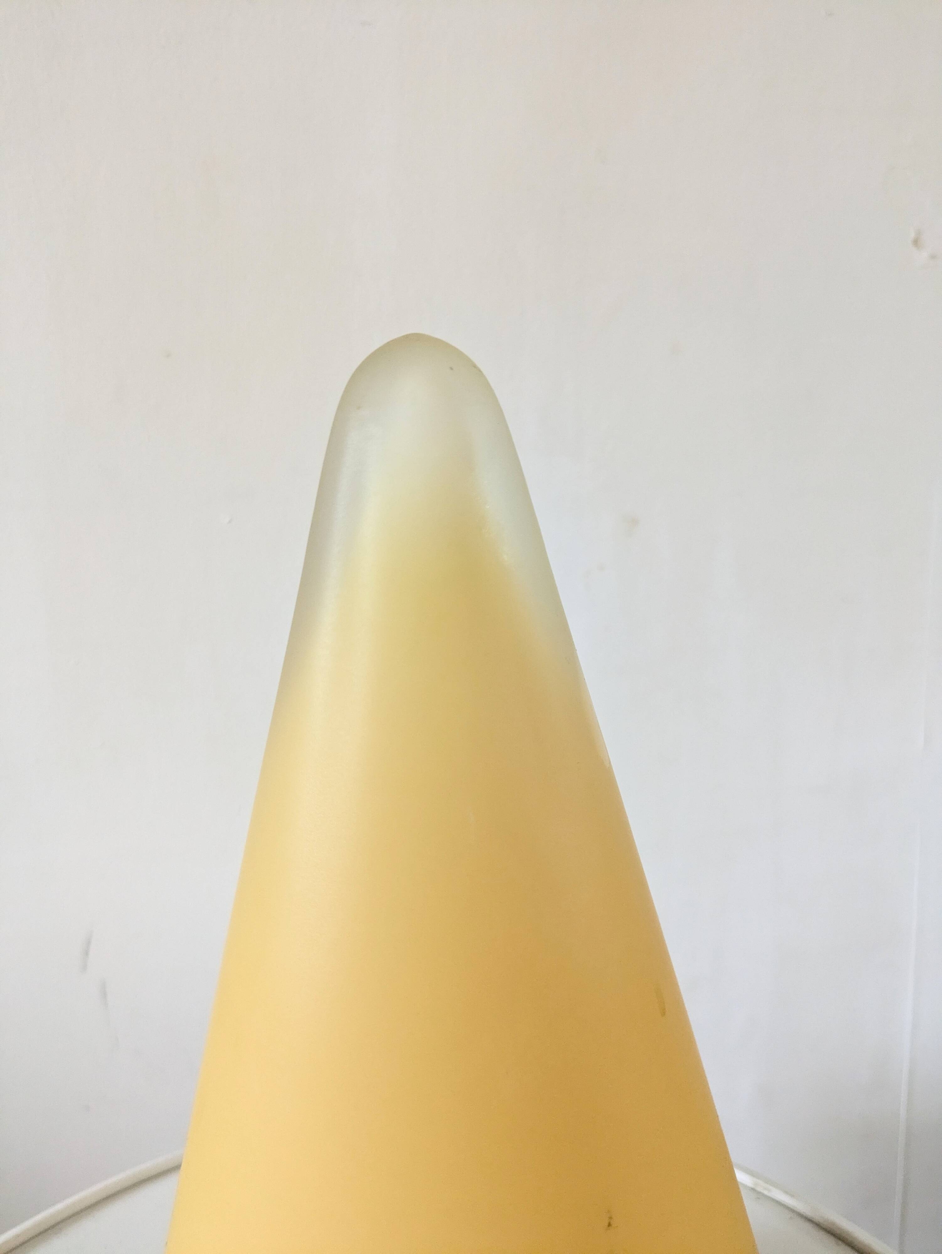 Vintage Glass Teepee Lamp
