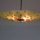 Large Vintage Czechoslovakian Opaline Glass Pendant Lights, 1970s, Set of 2